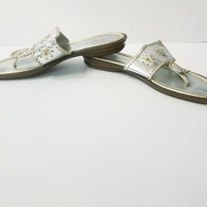 A. Giannetti Shoes - A.Giannett silver and gold sandals size 9.5 A. Giannetti Shoes - A.Giannett silver and gold sandals size 9.5